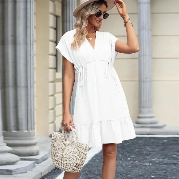 Dokotoo Dress White like new no tags - Picture 1 of 9